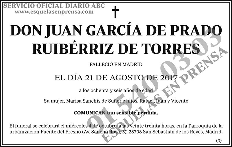 Juan García de Prado Ruibérriz de Torres